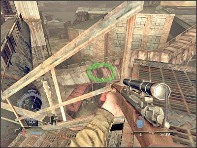 Możesz już nareszcie trochę odetchnąć, gdyż wszyscy snajperzy, którzy bezpośrednio ci zagrażali zostali już wyeliminowani - Destroy Tanks on Railcars (cz.2) | Operation Varsity w Medal of Honor Airborne - Medal of Honor: Airborne - poradnik do gry