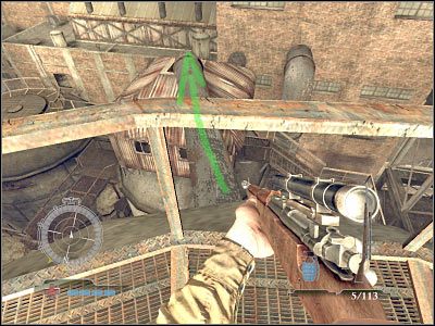 W środku będzie znajdowało się 2-3 przeciwników - Destroy Pressure Valves (cz.1) | Operation Varsity w Medal of Honor Airborne - Medal of Honor: Airborne - poradnik do gry