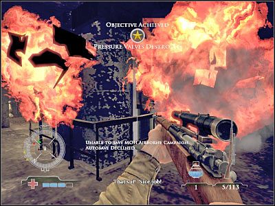 1 - Destroy Pressure Valves (cz.2) | Operation Varsity w Medal of Honor Airborne - Medal of Honor: Airborne - poradnik do gry