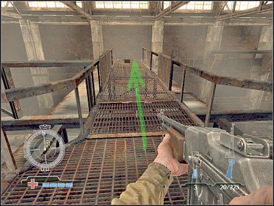 Chyba się domyślasz, co należałoby tu zrobić - Sabotage Tank Factory Control Room (cz.2) | Operation Varsity | Airborne - Medal of Honor: Airborne - poradnik do gry