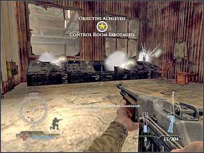 1 - Sabotage Tank Factory Control Room (cz.2) | Operation Varsity | Airborne - Medal of Honor: Airborne - poradnik do gry