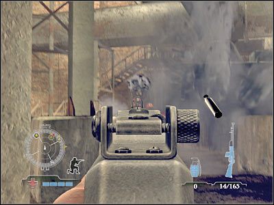 Masz teraz kilka wyjść - Destroy Panzerzug Cannon Cars (cz.1) | Operation Varsity | Airborne - Medal of Honor: Airborne - poradnik do gry