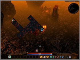 Przejdź teraz na niższy poziom twierdzy (przejście na zachodzie, Kuźnia Gnomów) - Magiczna pułapka | Świat Nordycki | Loki - Loki - poradnik do gry