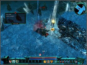 Twoim zadaniem jest wejście do jaskini i zwabienie Fenrira w stronę pułapki - Fenrir, wilk w lodowej norze, Śpiąca Walkiria | Świat Nordycki | Loki - Loki - poradnik do gry