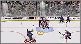 4 - One-timer | Strzelamy bramki | NHL 08 - NHL 08 - poradnik do gry