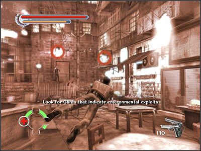 Kolejna grupa pojawi się przy schodach, znajdujących się po lewej stronie - Hong Kong Marketplace (1) | Rozdział 1 Stranglehold - Stranglehold - poradnik do gry