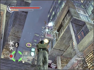 Skieruj się teraz do niewielkiej alejki, zlokalizowanej po prawej stronie - Hong Kong Marketplace (2) | Rozdział 1 Stranglehold - Stranglehold - poradnik do gry