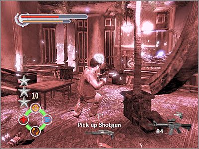 Pamiętaj o możliwości wykorzystywania znajdujących się wokół sceny wózków na kółkach - The Mega Restaurant (4) | Rozdział 3 Stranglehold - Stranglehold - poradnik do gry