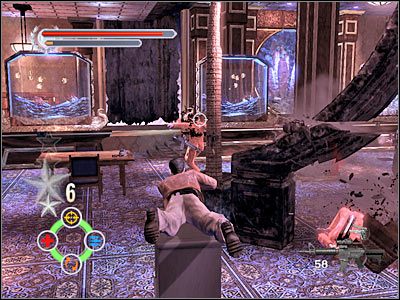 Zabicie drugiej grupy spowoduje wyświetlenie kolejnej scenki przerywnikowej - The Mega Restaurant (5) | Rozdział 3 Stranglehold - Stranglehold - poradnik do gry