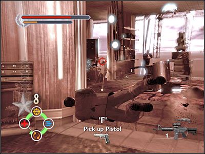 Nowi wrogowie pojawią się przy szklanej ścianie, którą zapewne zdołałeś już nieco zniszczyć - Zakarovs Penthouse (4) | Rozdział 4 Stranglehold - Stranglehold - poradnik do gry