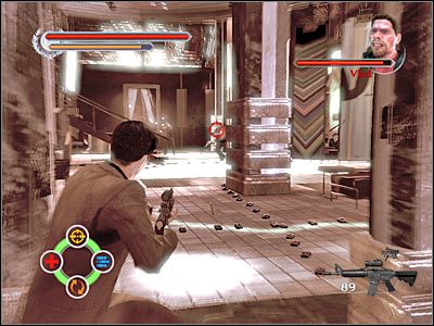 Pułapkę tę można na całe szczęście w bardzo łatwy sposób ominąć - Zakarovs Penthouse (8) | Rozdział 4 Stranglehold - Stranglehold - poradnik do gry