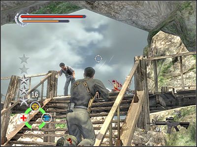 Na początek zabij pojedynczego wroga, który pojawi się na kładce - Tai O (6) | Rozdział 2 Stranglehold - Stranglehold - poradnik do gry