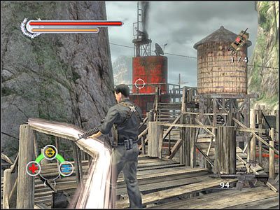 Powinieneś oczywiście korzystać ze znajdujących się tu balustrad, tak aby nabić sobie wysoki mnożnik - Tai O (11) | Rozdział 2 Stranglehold - Stranglehold - poradnik do gry