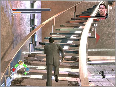 Kontynuuj ostrzał, tym razem jednak korzystając z zabranego mocniejszego karabinu - Zakarovs Penthouse (10) | Rozdział 4 Stranglehold - Stranglehold - poradnik do gry