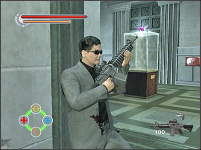 Na początek będziesz musiał rozprawić się z tymi przeciwnikami, którzy okupują dolny poziom tego pomieszczenia muzeum - Chicago History Museum (1) | Rozdział 5 Stranglehold - Stranglehold - poradnik do gry