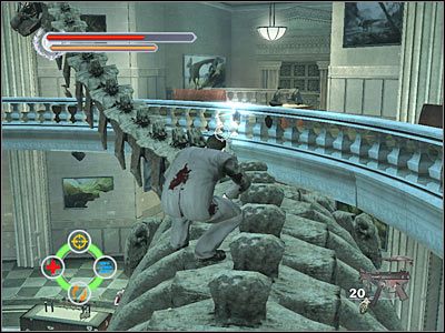 W dalszej części tej bitwy będziesz musiał liczyć się z pojawieniem większej ilości przeciwników - Chicago History Museum (3) | Rozdział 5 Stranglehold - Stranglehold - poradnik do gry