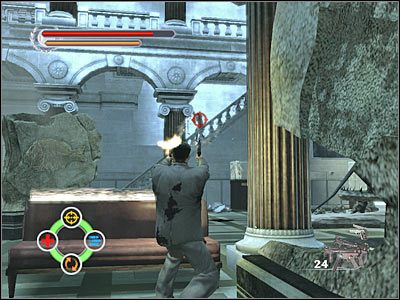 Po dotarciu na górę zacznij biec prosto - Chicago History Museum (5) | Rozdział 5 Stranglehold - Stranglehold - poradnik do gry