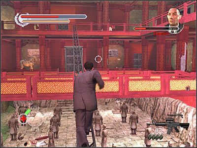 Teraz musisz zacząć atakować zarówno bossa, jak i towarzyszących mu ochroniarzy - Chicago History Museum (7) | Rozdział 5 Stranglehold - Stranglehold - poradnik do gry