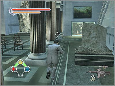 Skieruj się oczywiście na wyżej położony balkonik - Chicago History Museum (8) | Rozdział 5 Stranglehold - Stranglehold - poradnik do gry