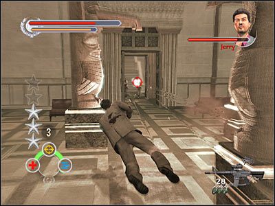 Wejdź do środka, wskocz na poręcz i od razu zacznij biec na górę - Chicago History Museum (10) | Rozdział 5 Stranglehold - Stranglehold - poradnik do gry