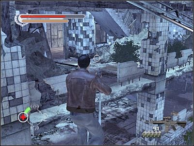 Zabij przeciwnika skrywającego się w lewym pomieszczeniu - Slums of Kowloon (2) | Rozdział 6 Stranglehold - Stranglehold - poradnik do gry