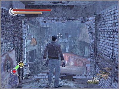 Zeskocz z kontenera i ruszaj prosto - Slums of Kowloon (3) | Rozdział 6 Stranglehold - Stranglehold - poradnik do gry