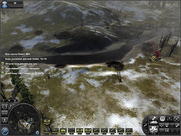 Ruszaj za Webbem w kierunku Sowietów - Misja 11 - Następstwa - Solucja - World in Conflict - poradnik do gry