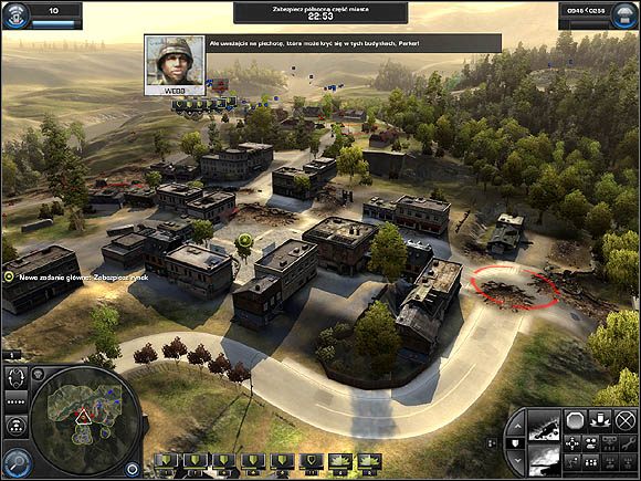 Gdy już będzie po wszystkim, rzuć okiem na mapę, znajdź resztki Armii Czerwonej w tym rejonie i wybij je co do nogi [6] - Misja 12 - Jeszcze raz przez wyłom - Solucja - World in Conflict - poradnik do gry