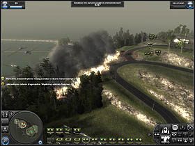 Po zajęciu obu wyrzutni przygotuj się na nieustanne ataki Rosjan na te pozycje - Misja 13 - Przed burzą - Solucja - World in Conflict - poradnik do gry