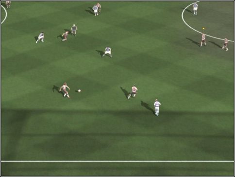 Gdy nie mamy piłki wciśnij [S], aby poprosić kolegę z drużyny o podanie do naszej osoby - Mecz | Zostań gwiazdą | FIFA 08 - FIFA 08 - poradnik do gry