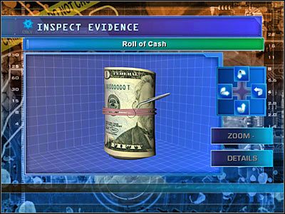 Na sam koniec obróć widok maksymalnie w prawo, tak aby móc obejrzeć znajdujący się za Nickiem wózek - Burning for You (11) | Śledztwo 1 | CSI Kryminalne Zagadki Las Vegas - CSI: Kryminalne Zagadki Las Vegas: Niezbite dowody - poradnik do gry