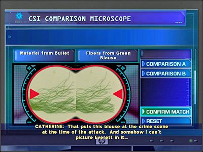 Teraz skorzystajmy z komputera laboratoryjnego - Double Down (11) | Śledztwo 2 | CSI Kryminalne Zagadki Las Vegas - CSI: Kryminalne Zagadki Las Vegas: Niezbite dowody - poradnik do gry