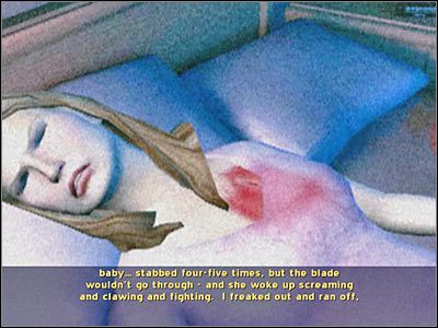 Po wyświetleniu rekonstrukcji wysłuchaj ostatniego już komentarza ze strony Catherine - Double Down (11) | Śledztwo 2 | CSI Kryminalne Zagadki Las Vegas - CSI: Kryminalne Zagadki Las Vegas: Niezbite dowody - poradnik do gry