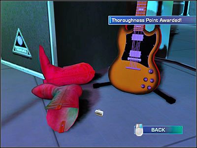 Teraz powinieneś zająć się zbadaniem przedstawionego na screenie, nieoświetlonego miejsca sceny - Shock Rock (1) | Śledztwo 3 | CSI Kryminalne Zagadki Las Vegas - CSI: Kryminalne Zagadki Las Vegas: Niezbite dowody - poradnik do gry