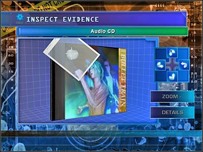 Na początek skorzystaj z komputera laboratoryjnego, wybierając opcję badania odcisków palców (Fingerprints) - Shock Rock (7) | Śledztwo 3 | CSI Kryminalne Zagadki Las Vegas - CSI: Kryminalne Zagadki Las Vegas: Niezbite dowody - poradnik do gry