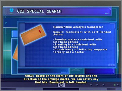 W pierwszej kolejności poproś o możliwość powtórnego przesłuchania Adyi - In Your Eyes (12) | Śledztwo 4 | CSI Kryminalne Zagadki Las Vegas - CSI: Kryminalne Zagadki Las Vegas: Niezbite dowody - poradnik do gry