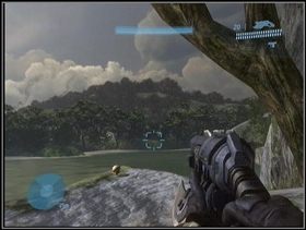 Po przejściu przez jaskinie zauważysz grupkę śpiących Gruntów - Sierra 117 (1) | Opis przejścia | Halo 3 - Halo 3 - poradnik do gry