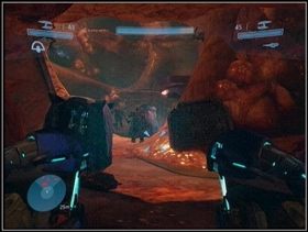 Znajdziesz się teraz w samym centrum zasilania statku - Cortana | Opis przejścia | Halo 3 - Halo 3 - poradnik do gry