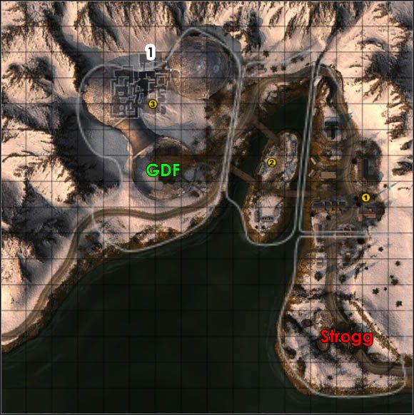 Strona atakująca: Strogg - Ark | Pola bitew | Enemy Territory Quake Wars - Enemy Territory: Quake Wars - poradnik do gry