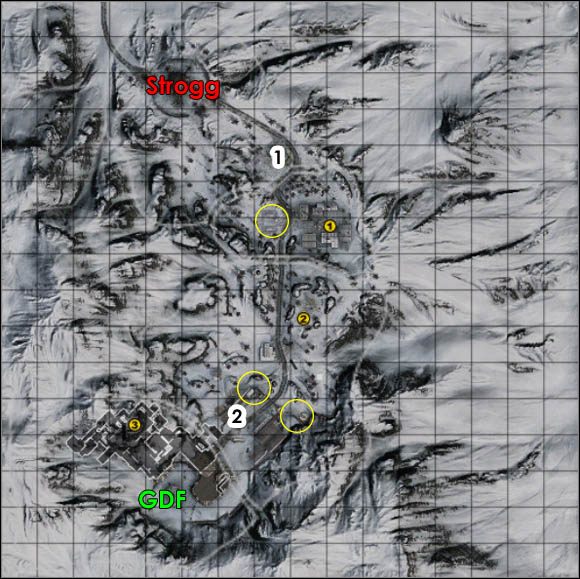 Strona atakująca: Strogg - Salvage | Pola bitew | Enemy Territory Quake Wars - Enemy Territory: Quake Wars - poradnik do gry