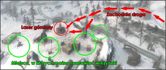 Jeżeli przeciwnik zdoła zbudować wyjątkowo silną obronę, konieczne będzie wezwanie kilku nalotów i ostrzałów artyleryjskich - Salvage | Pola bitew | Enemy Territory Quake Wars - Enemy Territory: Quake Wars - poradnik do gry