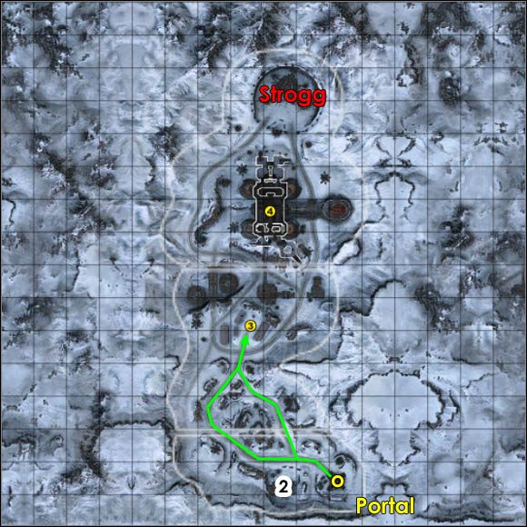 Strona atakująca: GDF - Slipgate | Pola bitew | Enemy Territory Quake Wars - Enemy Territory: Quake Wars - poradnik do gry