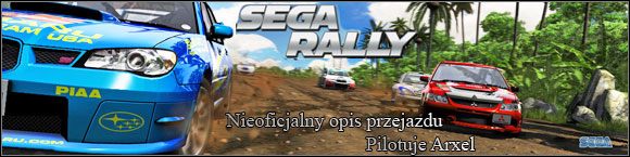 Witam w nieoficjalnym poradniku do gry Sega Rally - Sega Rally - poradnik do gry