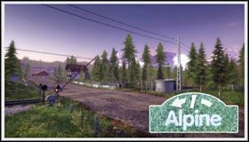5 - Alpine | Trasy | Sega Rally - Sega Rally - poradnik do gry