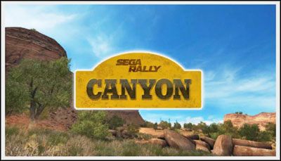 1 - Canyon | Trasy | Sega Rally - Sega Rally - poradnik do gry