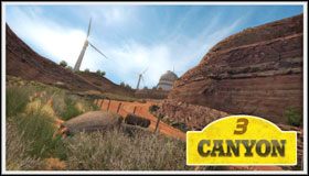 4 - Canyon | Trasy | Sega Rally - Sega Rally - poradnik do gry