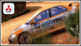 2 - Mitsubishi Lancer Evolution IX FQ340 | Samochody - Premier | Sega Rally - Sega Rally - poradnik do gry