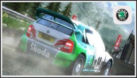 Wymagana ilość przejechanych kilometrów do odblokowania tej barwy: 0km - Skoda Fabia Rally Car | Samochody - Premier | Sega Rally - Sega Rally - poradnik do gry