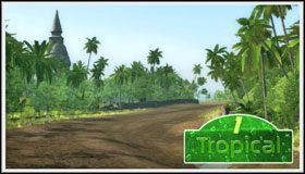 2 - Tropical | Trasy | Sega Rally - Sega Rally - poradnik do gry