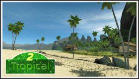 3 - Tropical | Trasy | Sega Rally - Sega Rally - poradnik do gry